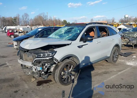 2022 Kia Sorento X-Line Sx Prestige from USA, damaged, VIN 5XYRKDLF7NG102308